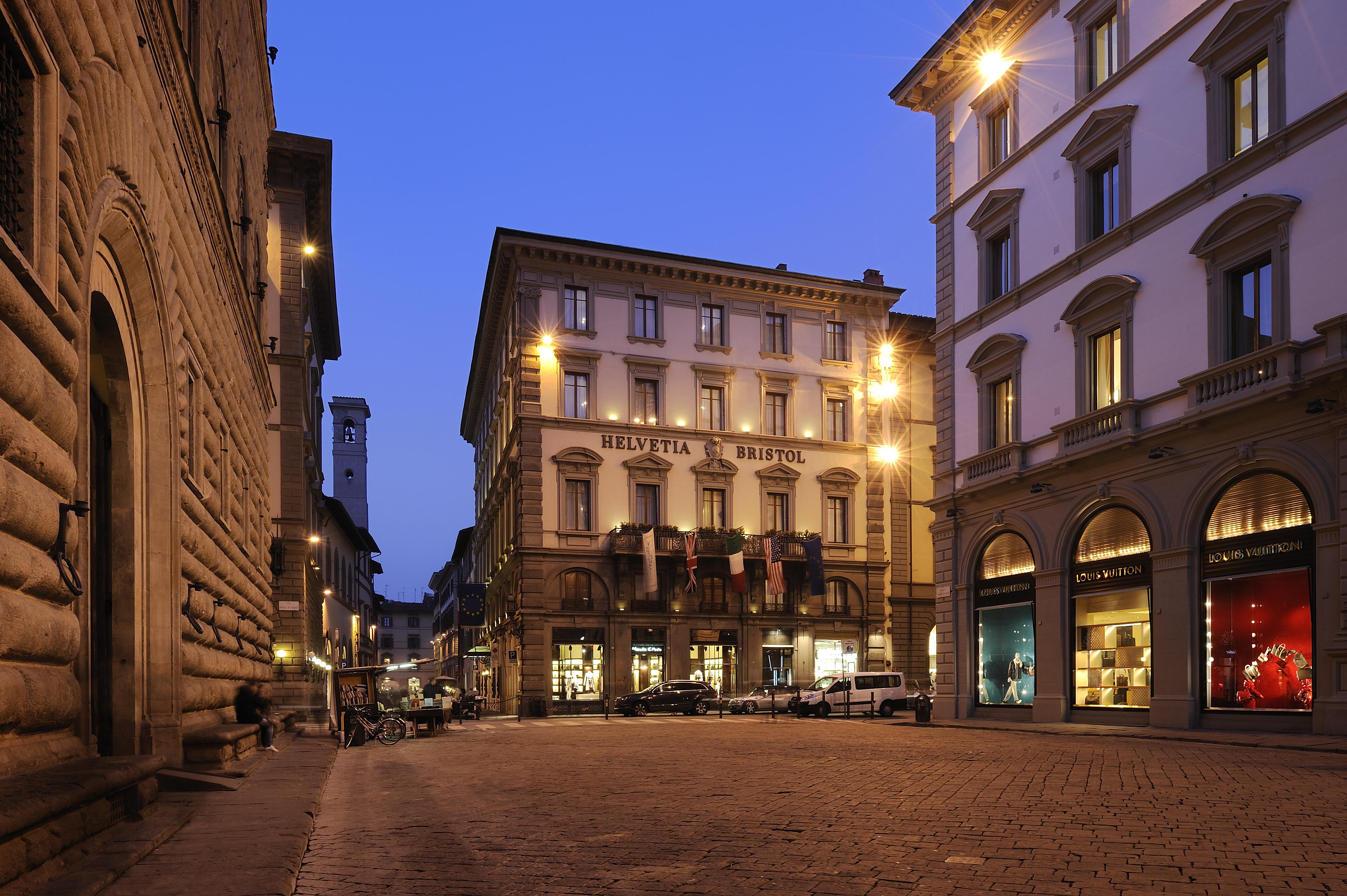 Helvetia&Bristol Firenze - Starhotels Collezione Екстер'єр фото The hotel in 2009
