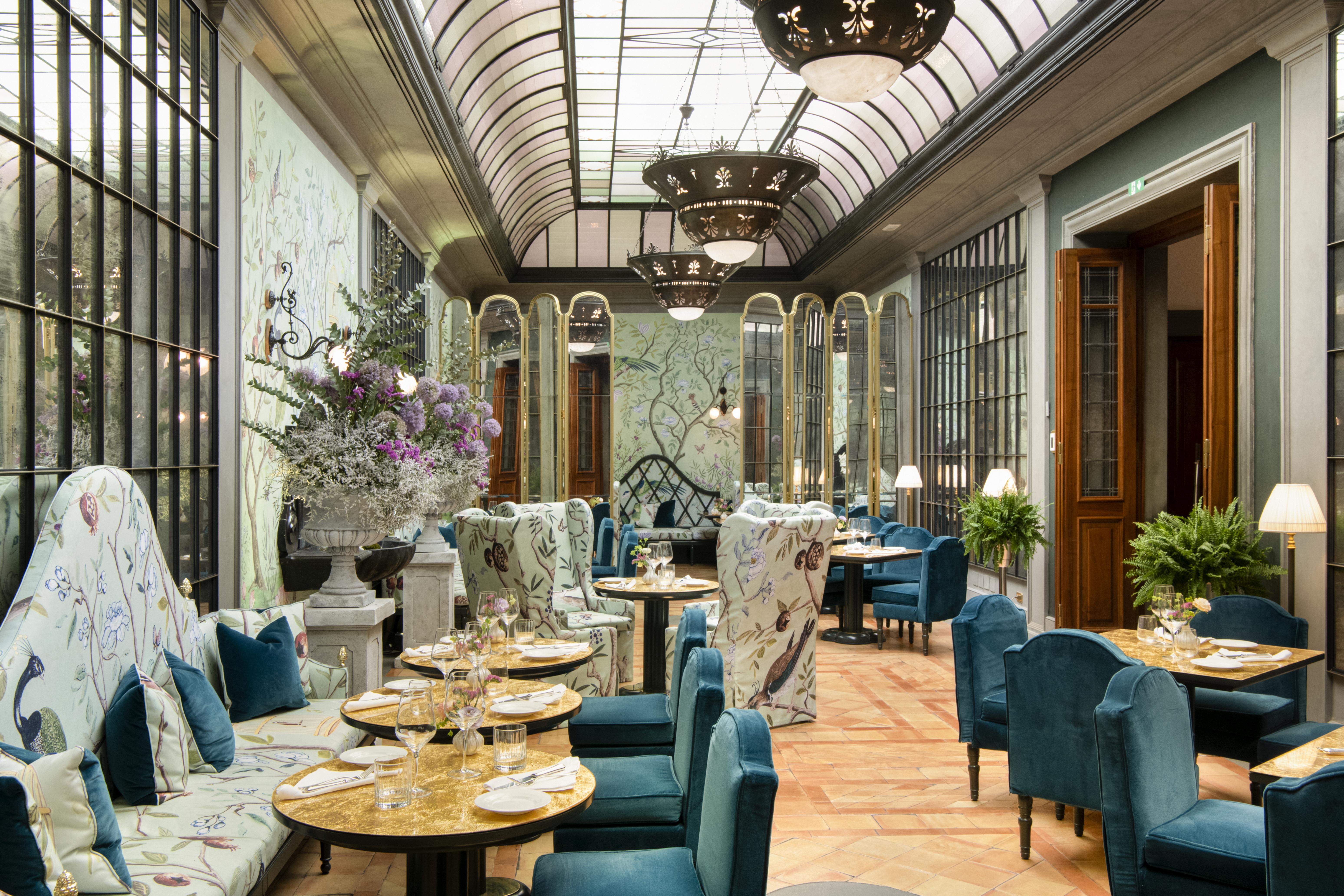 Helvetia&Bristol Firenze - Starhotels Collezione Екстер'єр фото The restaurant in 2019