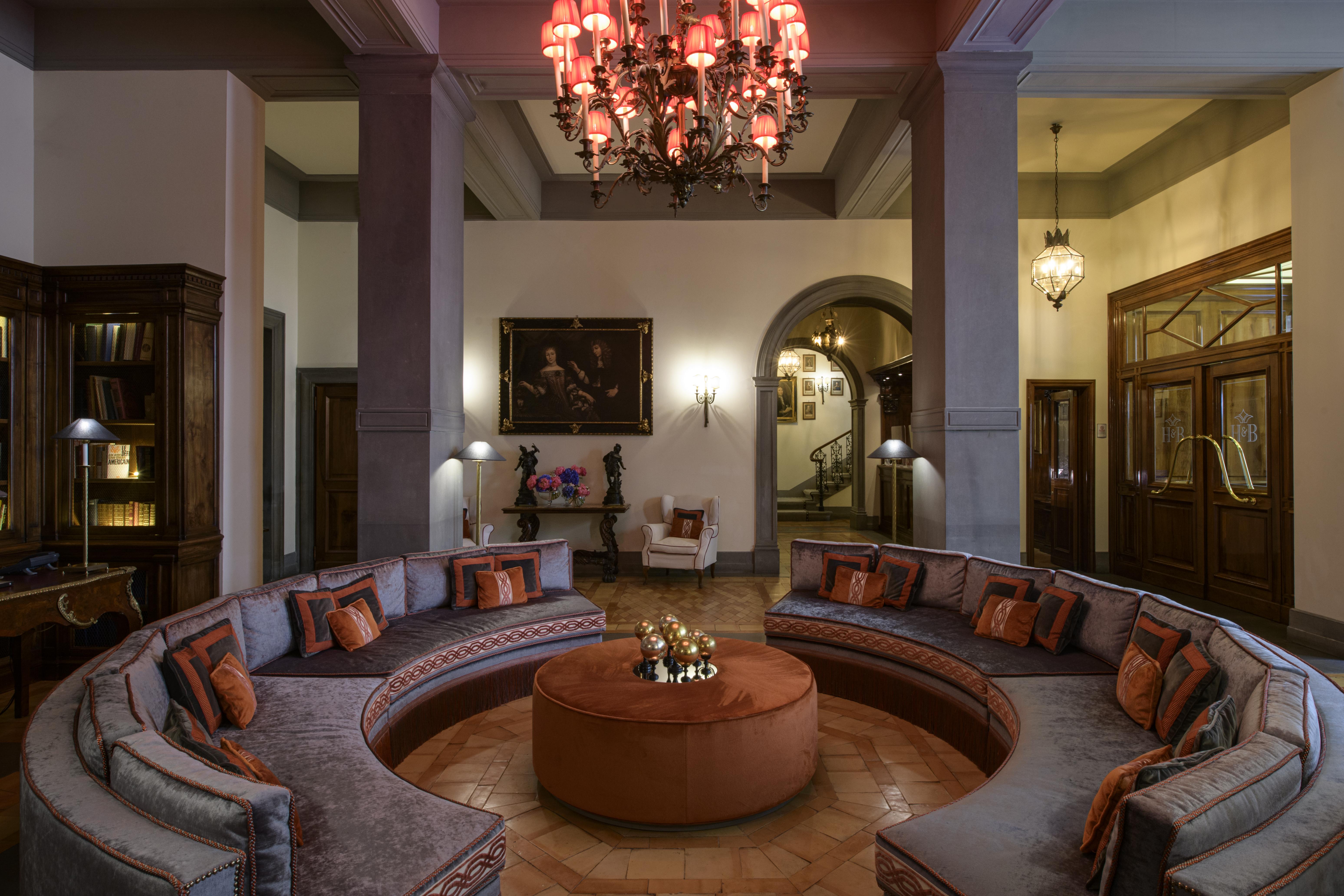 Helvetia&Bristol Firenze - Starhotels Collezione Екстер'єр фото The lobby of the hotel