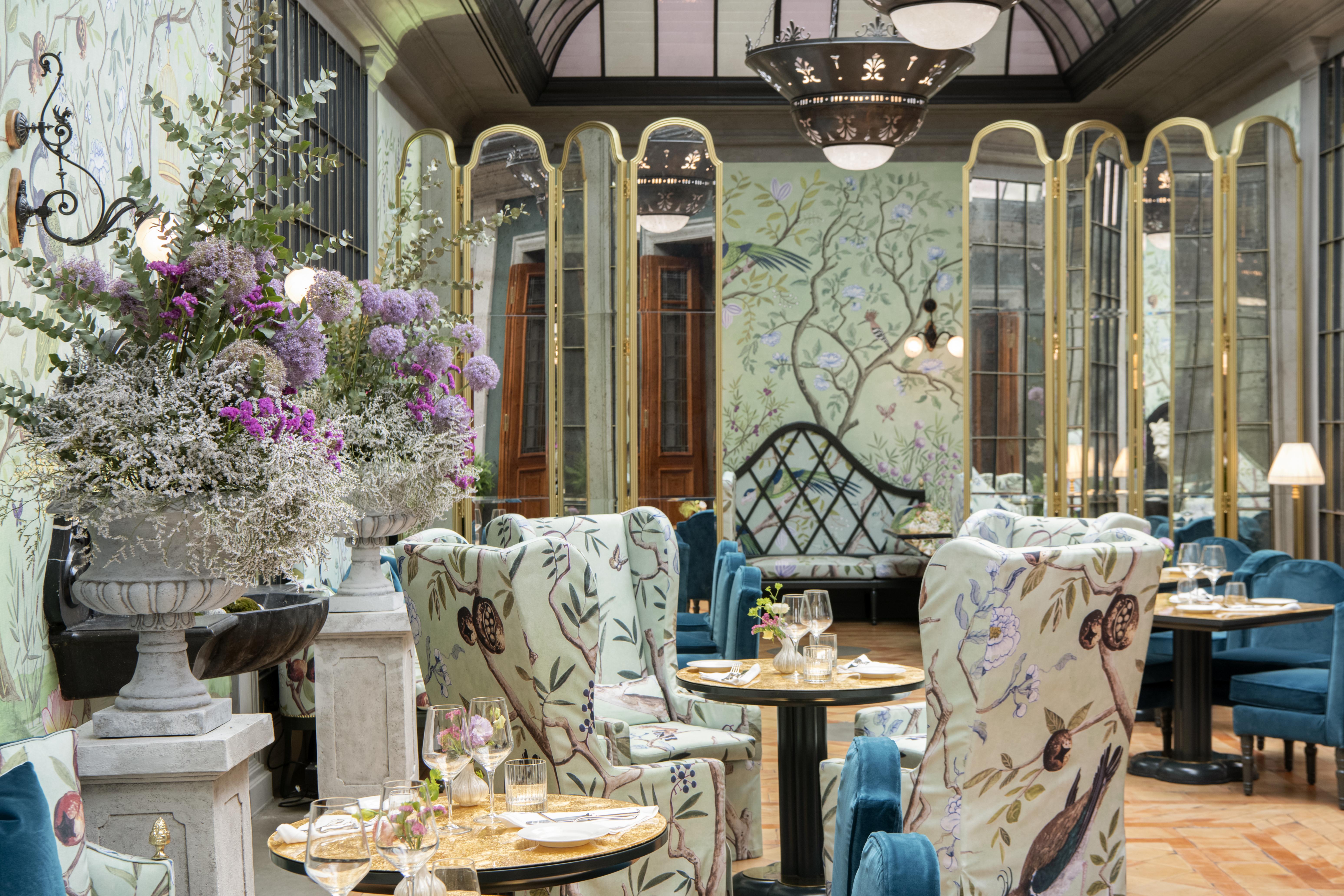 Helvetia&Bristol Firenze - Starhotels Collezione Екстер'єр фото The restaurant's interior