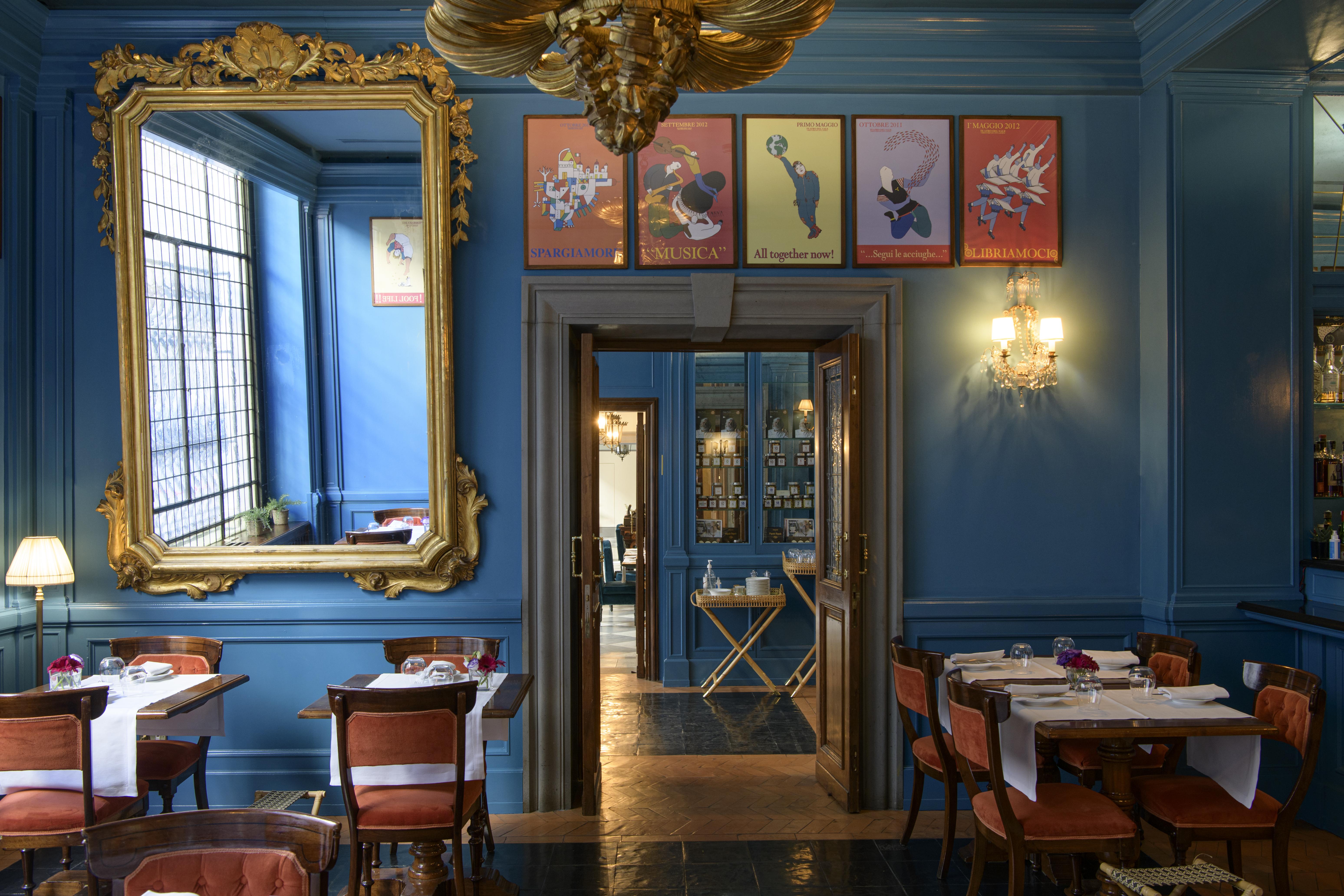Helvetia&Bristol Firenze - Starhotels Collezione Екстер'єр фото The Blue Room