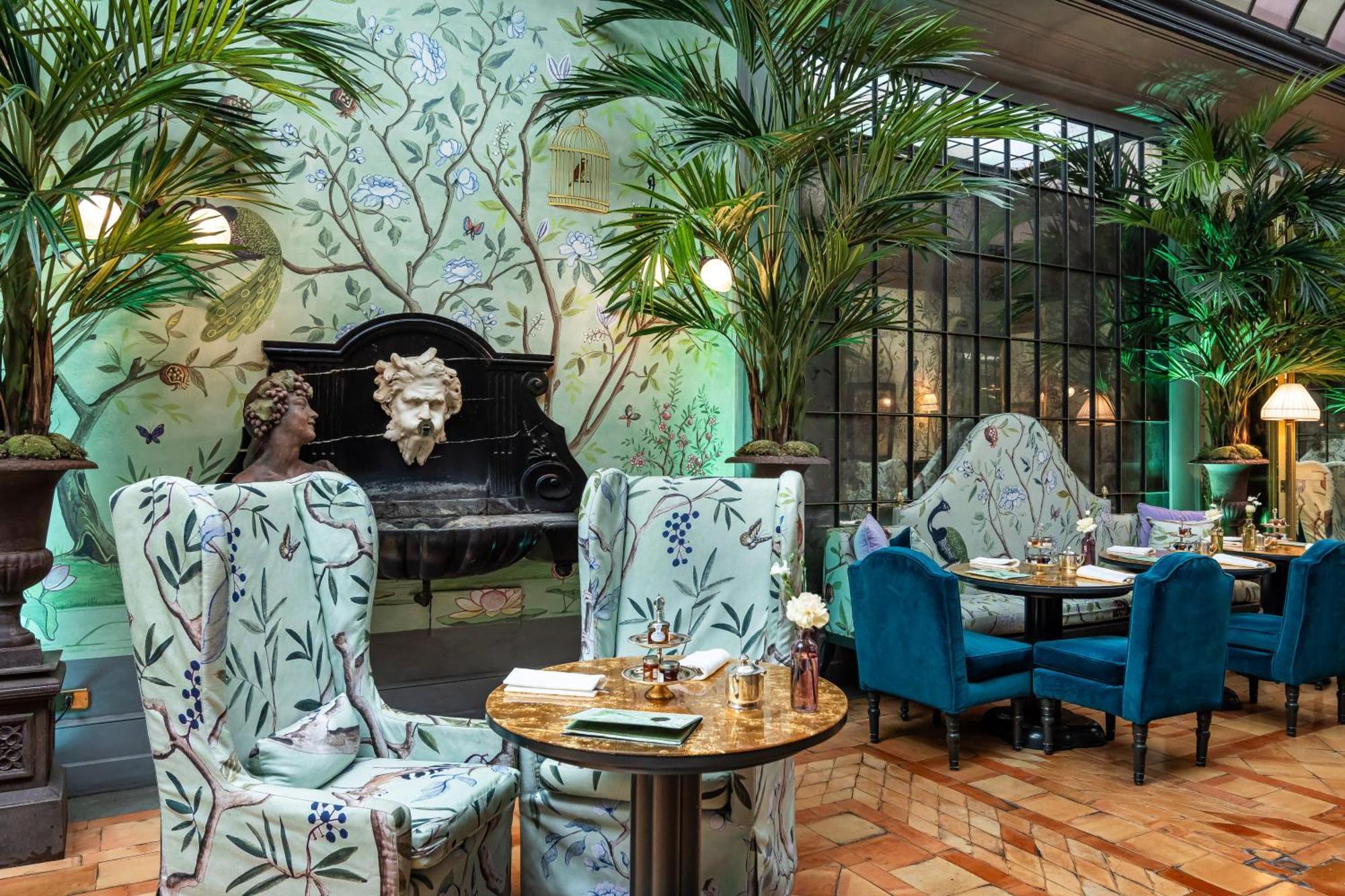 Helvetia&Bristol Firenze - Starhotels Collezione Екстер'єр фото Interior of the restaurant