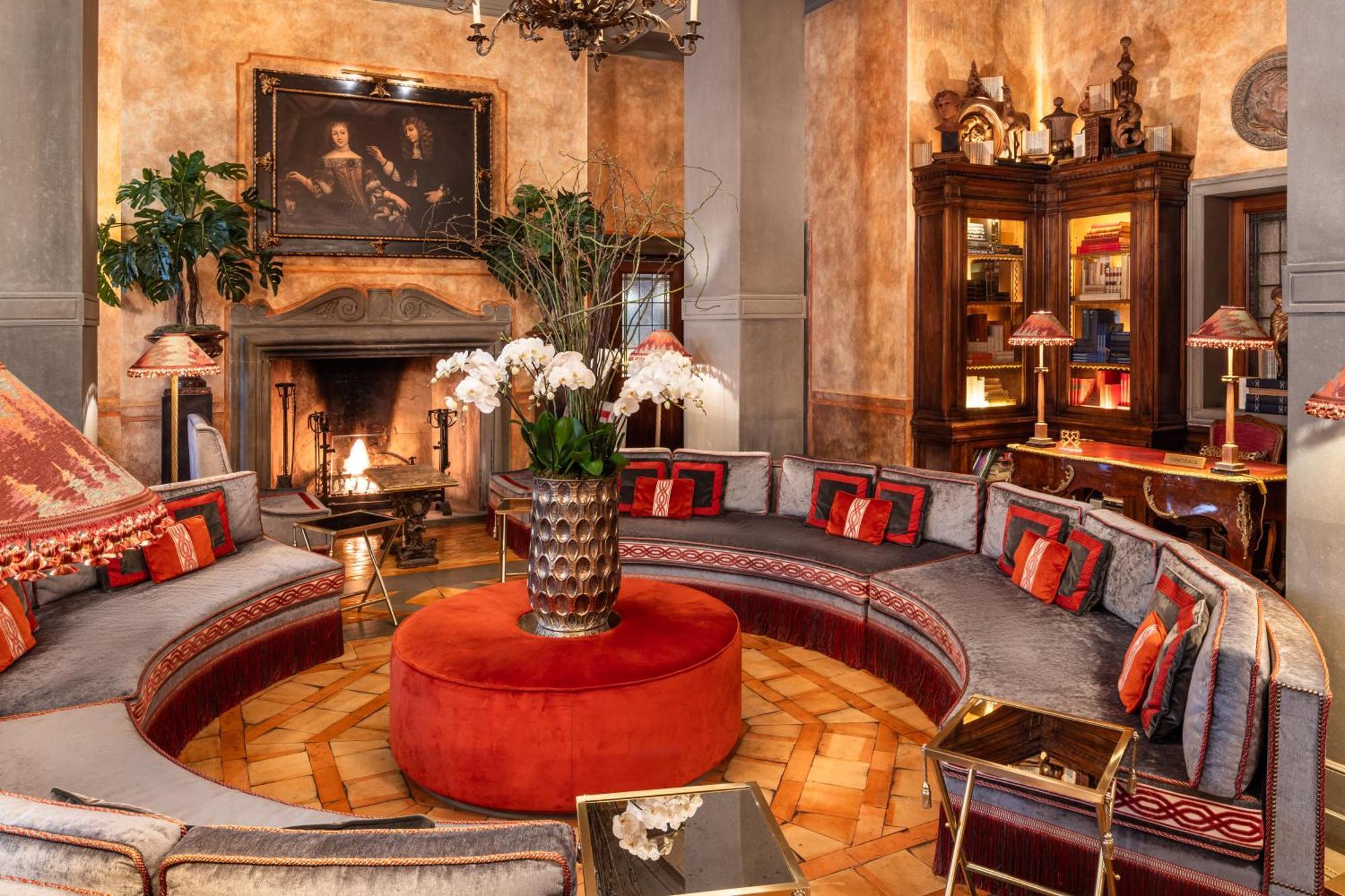 Helvetia&Bristol Firenze - Starhotels Collezione Екстер'єр фото The living room