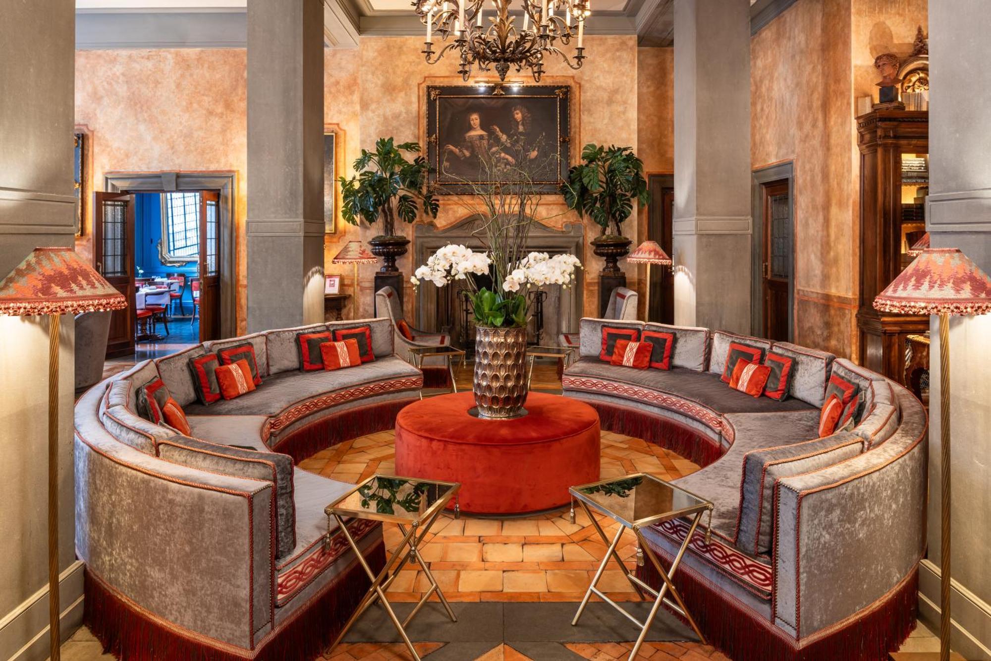 Helvetia&Bristol Firenze - Starhotels Collezione Екстер'єр фото The lobby of the hotel
