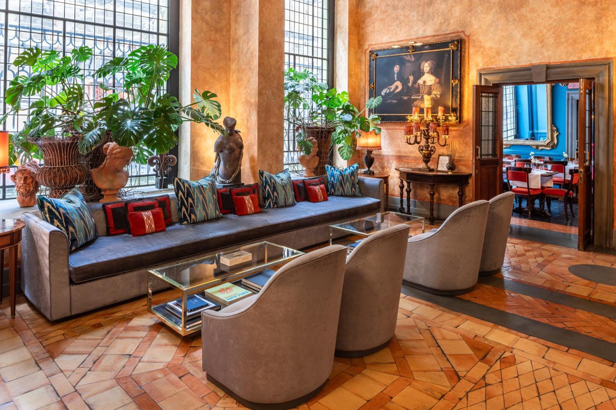 Helvetia&Bristol Firenze - Starhotels Collezione Екстер'єр фото The hotel's lobby