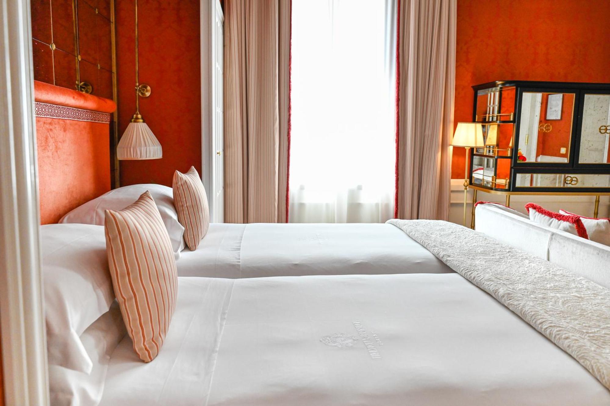 Helvetia&Bristol Firenze - Starhotels Collezione Екстер'єр фото A bedroom at the hotel